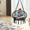 Hammock Swing Chair Hanging Rope Seat Net Chair Garden Macrame Swing Out/Indoor
