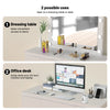 White Dressing Table Wood Makeup Desk with Hollywood LED Mirror 7 Drawer Bedroom