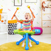 2-in-1 Kids Musical Instrument Electronic Rock Band Big Drum Set Over 36 Months