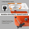350W Electric Pottery Wheel-25cm Turntable Potters Wheel for Beginners DIY Clay
