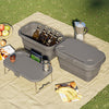 Portable Folding Camping Unit Camping Picnic Storage Box Camping Table Outdoor
