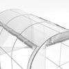 Large Walk-in Greenhouse Poly Tunnel Galvanised Garden Plants Grow Tent 3x2x2m