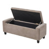 Linen Storage Ottoman Chest Box Pouffe Bench Bedroom Bed End Window Seat Stool