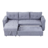 3 Seater Corner Sofa Bed w/Storage Convertible Pull Out Sofa Bed for Living Room
