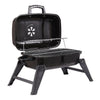 Portable Grill Camping BBQ Garden Barbecue Smoker Burner Charcoal Warming Rack