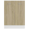 Bottom Cabinet Sonoma Oak 60x46x81.5 cm Engineered Wood