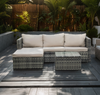 Rattan Garden Furniture Set Seater Wicker Patio Lounge Sofa Chair Table Cushion
