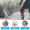Beach Sand Rake, Beach Foldable Tooth Stainless Steel Sand Sifter +Foldable Pail