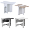 Kitchen Folding Dining Table Mobile Writing Desk Workstation With Storage Drawer