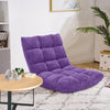 Padded Gaming Sofa Chair with Back Support for Adults and Teens-Purple