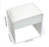 LED Mirror Dressing Table with Stool Set Makeup Desk Vanity Table Lights