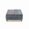 Extra Lift Up Square Storage Ottoman,Upholstered Coffee Table Storage Ottoman