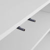 Modern TV Stand 175 cm Storage Cabinet Entertainment Unit for Living Room, White