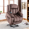 Riser Recliner Chairs for Elderly, Electric Power Lift Reclining Chair, Brown