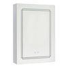 Bathroom LED Mirror Cabinet with Dimmable Lights/Shelf/Socket/Fogfree Demister
