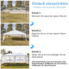 10'X20' Outdoor Party Tent Canopy Patio Wedding Gazebo w/ 4 Removable Sidewalls