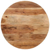 Solid Wood Acacia and Coffee Table - Natural Brown, /Sofa Table with C5M0