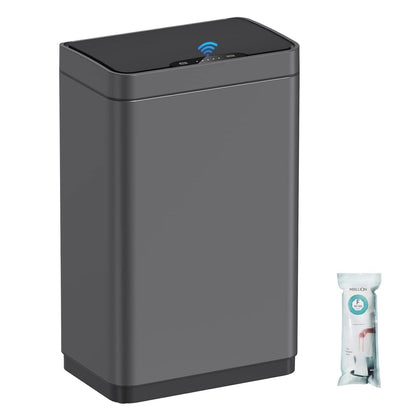 50L Motion Sensor Bin Automatic Battery Operated Kitchen Trash Can Grey