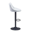 Set of 2 Barstool Kitchen Breakfast Swivel Pub Counter Gas Lift PU Leather Chair