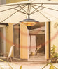1.5Kw Portable Hanging Patio Infrared Heater For Parasols/Gazebos/Patio/Gardens
