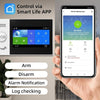 PGST Wireless Home Alarm System, WiFi+GSM, wireless home burglar alarm with 1...