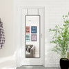Long Full Length Wall Mirror Over Door Hanging Mirror Metal Frame Dormitory Home