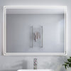 LED Bathroom Mirror 900×700mm with Demister Pad Illuminated Lights Touch Sensor