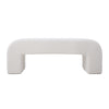 Sherpa Upholstered Ottoman Bench Window Seat Bed End Sofa Stool Hallway Chair UK