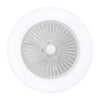 LED Ceiling Fan Light Adjustable Wind Speed Dimmable w/ Remote Control 5 Blades