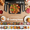 Smilesun 28L Air Fryer Oven w/Rotisserie Oil Free Cooker 18 Preset Digital 1700W