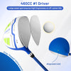 Men's Complete Golf Clubs and Bag Set with 460CC #1 Driver Blue