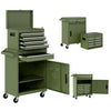 5-Drawer Rolling Tool Chest High Capacity Tool Storage Cabinet Green