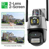 32G 4K IP Camera PTZ Wifi Camera Dual Lens Security Home Cam Video Surveillance