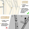 Heavy Duty Wedding Arch Frame Backdrop Stand Birthday Party Props Column Pillar
