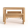 Compact 3PC Kitchen Dining Set Bar Table Bench Chair Home Space Saving Furniture