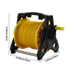 35M Free Standing Garden Hose Watering Pipe Reel With Spray Gun Nozzle Outdoor