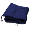 Zero Gravity Chair Set of 2 Outdoor Garden Sun Lounger Padded Recliner Cushions