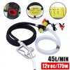 12V Diesel Electric Fuel Transfer Pump Self Priming Oil Dispenser Kit 45L/Min UK
