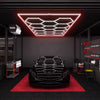 14X Hexagon RGB LED Lighting Garage Car Home Workshop Retail Lighting Border UK