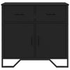 Sideboard Black 79.5x35.5x74.5 Engineered Wood W6W6