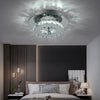 LED Crystal Chandelier Ceiling Light Round/Square Pendant Lamp Dining LivingRoom