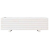 Garden Planter White 90x40x26.5 Solid Wood Pine V0H9