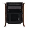 Modern Wooden Frame Recliner Single Sofa Napping Chair Fireside Bedroom Lounger