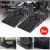Set of 2 Car Ramp 5 Ton 2.5+2.5 Heavy Duty Lifting Plastic Ramps 33cm Extra Wide