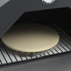 Outdoor Pizza Oven with Stone Smoker Grill Attachment