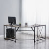 Computer Desk Office Study Workstation Metal Legs Home Corner Table Stand MDF