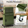 5-Drawer Rolling Tool Chest High Capacity Tool Storage Cabinet Green