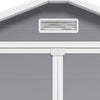 Large Sheds 6x4.5ft Weather-Resistant Plastic Garden Storage Shed Bike Tool Shed