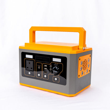 500W Portable Power Station 500Wh Electronic Generator Backup RV Lithium Battery