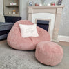 Waffle Slouchbag Adult Bean Bag Chair - Home Lounge & Bedroom Decor - 80 x 110cm